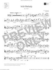 Cover icon of Irish Melody (Grade 6, B13, from the ABRSM Cello Syllabus from 2024) sheet music for cello solo by Amy Elsie Horrocks, classical score, intermediate skill level