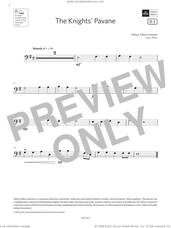 Cover icon of The Knights' Pavane (Grade Initial, B3, from the ABRSM Cello Syllabus from 2024) sheet music for cello solo by Althea Talbot-Howard, classical score, intermediate skill level