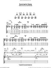 Cover icon of Summer's Gone sheet music for guitar (tablature) by Feeder, intermediate skill level