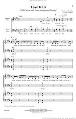 Cover icon of Love Is Us sheet music for choir (SATB: soprano, alto, tenor, bass) by Craig Zamer, intermediate skill level