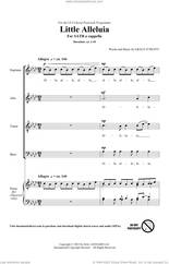Cover icon of Little Alleluia sheet music for choir (SATB: soprano, alto, tenor, bass) by Grace O'Duffy, intermediate skill level
