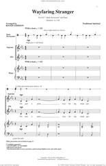 Cover icon of Wayfaring Stranger (arr. Roger Emerson) sheet music for choir (SA)  and Roger Emerson, intermediate skill level