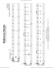 Cover icon of Halloween Sharks (arr. Christopher Hussey) sheet music for piano solo (elementary) by Min Seok Kim and Christopher Hussey, classical score, beginner piano (elementary)