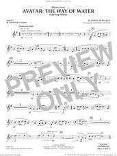 Cover icon of Music from Avatar: The Way Of Water (Leaving Home) (arr. Vinson) sheet music for concert band (Bb clarinet/bb trumpet) by Simon Franglen and Johnnie Vinson, intermediate skill level