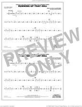 Cover icon of Running Up That Hill (arr. Paul Murtha) sheet music for marching band (aux percussion) by Kate Bush and Paul Murtha, intermediate skill level