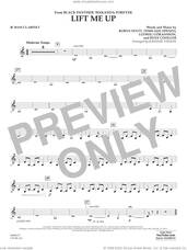 Cover icon of Lift Me Up (from Black Panther: Wakanda Forever) (arr. Vinson) sheet music for concert band (Bb bass clarinet) by Rihanna, Johnnie Vinson, Ludwig Goransson, Robyn Fenty, Ryan Coogler and Temilade Openiyi, intermediate skill level
