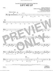 Cover icon of Lift Me Up (from Black Panther: Wakanda Forever) (arr. Vinson) sheet music for concert band (tuba) by Rihanna, Johnnie Vinson, Ludwig Goransson, Robyn Fenty, Ryan Coogler and Temilade Openiyi, intermediate skill level