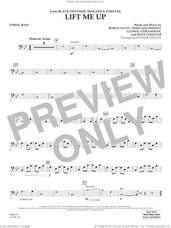 Cover icon of Lift Me Up (from Black Panther: Wakanda Forever) (arr. Vinson) sheet music for concert band (bass) by Rihanna, Johnnie Vinson, Ludwig Goransson, Robyn Fenty, Ryan Coogler and Temilade Openiyi, intermediate skill level