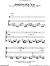 Cover icon of Angels With Dirty Faces sheet music for voice, piano or guitar by Sugababes, intermediate skill level