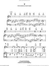 Cover icon of If sheet music for voice, piano or guitar by The Strawbs and David Cousins, intermediate skill level