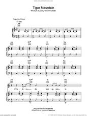 Cover icon of Tiger Mountain Peasant Song sheet music for voice, piano or guitar by Fleet Foxes and Robin Pecknold, intermediate skill level