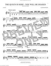 Cover icon of The Queen Is Here - You Will Be Erased (from Chevalier) sheet music for violin solo by Kris Bowers, classical score, intermediate skill level