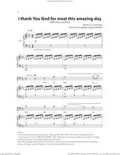Cover icon of i thank You God for most this amazing day sheet music for choir (SATB Divisi) by Christopher Aspaas and E.E. Cummings, intermediate skill level
