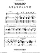 Cover icon of Climbing The Wall sheet music for guitar (tablature) by Stereophonics, intermediate skill level