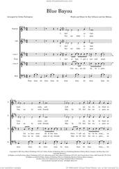 Cover icon of Blue Bayou (arr. Gitika Partington) sheet music for choir (SATB: soprano, alto, tenor, bass) by Roy Orbison, Gitika Partington and Joe Melson, intermediate skill level