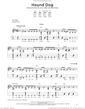 Cover icon of Hound Dog sheet music for dulcimer solo by Elvis Presley, Jerry Leiber and Mike Stoller, intermediate skill level