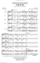 Cover icon of Call To Me sheet music for choir (SATB: soprano, alto, tenor, bass) by Kelsey Hohnstein-Reinhart and Sara Teasdale, intermediate skill level