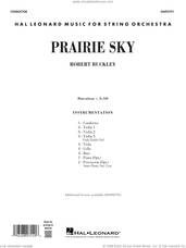 Cover icon of Prairie Sky (COMPLETE) sheet music for orchestra by Robert Buckley, intermediate skill level