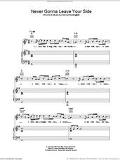 Cover icon of Never Gonna Leave Your Side sheet music for voice, piano or guitar by Daniel Bedingfield, intermediate skill level