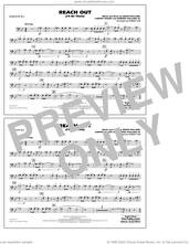 Cover icon of Reach Out (I'll Be There) (arr. Cox) sheet music for marching band (baritone b.c.) by Four Tops, Ishbah Cox, Brian Holland, Edward Holland Jr. and Lamont Dozier, intermediate skill level