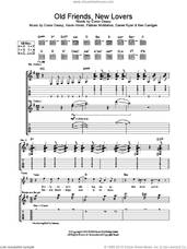 Cover icon of Old Friends, New Lovers sheet music for guitar (tablature) by The Thrills, intermediate skill level