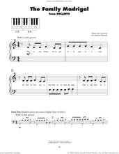 Cover icon of The Family Madrigal (from Encanto) sheet music for piano solo (5-fingers) by Lin-Manuel Miranda and Stephanie Beatriz, Olga Merediz & Encanto Cast, beginner piano (5-fingers)