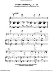 Cover icon of Sweet Dreams My L.A. Ex sheet music for voice, piano or guitar by Rachel Stevens, intermediate skill level