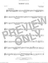 Cover icon of Surfin' U.S.A. sheet music for mallet solo (Percussion) by The Beach Boys and Chuck Berry, intermediate mallet (Percussion)