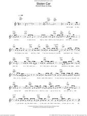 Cover icon of Stolen Car sheet music for voice and other instruments (fake book) by Sting, intermediate skill level