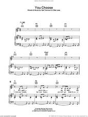 Cover icon of You Choose sheet music for voice, piano or guitar by The Pet Shop Boys, intermediate skill level