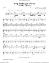 Cover icon of Keep Smiling at Trouble (Trouble's a Bubble) (arr. Kirby Shaw) (complete set of parts) sheet music for orchestra/band (Rhythm) by Lewis E. Gensler, Al Jolson, B.G. De Sylva and Kirby Shaw, intermediate skill level
