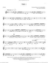 Cover icon of the 1 sheet music for violin solo by Taylor Swift and Aaron Dessner, intermediate skill level