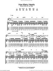 Cover icon of How Many Hearts sheet music for guitar (tablature) by Merle Travis, intermediate skill level