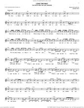 Cover icon of Lead The Way (from Raya And The Last Dragon) sheet music for voice and other instruments (fake book) by Jhene Aiko, intermediate skill level