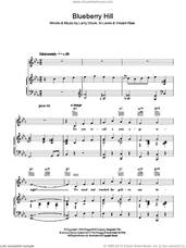 Cover icon of Blueberry Hill sheet music for voice, piano or guitar by Louis Armstrong, Al Lewis, Larry Stock and Vincent Rose, intermediate skill level