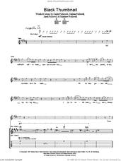 Cover icon of Black Thumbnail sheet music for guitar (tablature) by Kings Of Leon, Caleb Followill, Jared Followill, Matthew Followill and Nathan Followill, intermediate skill level