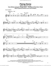 Cover icon of Flying Home sheet music for tenor saxophone solo (transcription) by Illinois Jacquet, Benny Goodman and Lionel Hampton, intermediate tenor saxophone (transcription)