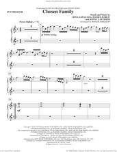 Cover icon of Chosen Family (arr. Roger Emerson) (complete set of parts) sheet music for orchestra/band (Rhythm) by Elton John, Daniel Harle, Jonny Lattimer, Rina Sawayama, Rina Sawayama and Elton John and Roger Emerson, intermediate skill level