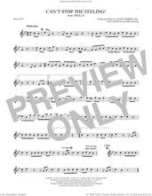 Cover icon of Can't Stop The Feeling! sheet music for mallet solo (Percussion) by Justin Timberlake, Johan Schuster, Max Martin and Shellback, intermediate mallet (Percussion)