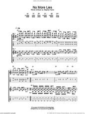 Cover icon of No More Lies sheet music for guitar (tablature) by Iron Maiden, intermediate skill level