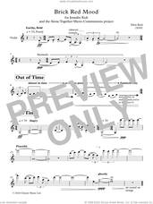Cover icon of Brick Red Mood sheet music for violin solo by Ellen Reid, classical score, intermediate skill level