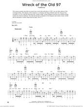 Cover icon of Wreck Of The Old 97 (arr. Fred Sokolow) sheet music for banjo solo  and Fred Sokolow, intermediate skill level