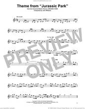 Cover icon of Theme From Jurassic Park sheet music for guitar solo (chords) by John Williams, easy guitar (chords)
