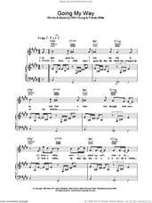 Cover icon of Going My Way sheet music for voice, piano or guitar by Will Young, intermediate skill level