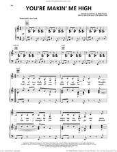 Cover icon of You're Makin' Me High sheet music for voice, piano or guitar by Toni Braxton, Babyface and Bryce Wilson, intermediate skill level
