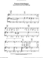 Cover icon of Forever And Always sheet music for voice, piano or guitar by Shania Twain, intermediate skill level