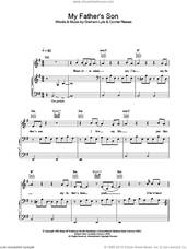 Cover icon of My Father's Son sheet music for voice, piano or guitar by Graham Lyle, intermediate skill level