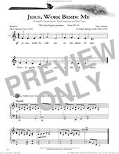 Cover icon of Jesus, Work Beside Me sheet music for piano solo (method) by Sabine Baring-Gould, David Angerman, Joseph M. Martin, Mark Hayes and Allen Eastman Cross, beginner piano (method)