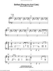 Cover icon of Belfast (Penguins And Cats) sheet music for piano solo by Katie Melua, intermediate skill level