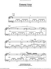 Cover icon of Faraway Voice sheet music for piano solo by Katie Melua, intermediate skill level